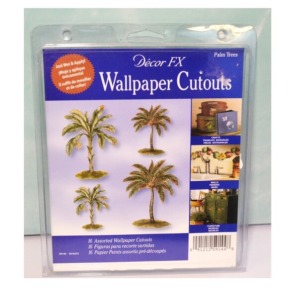 Decor FX And Wallies Wallpaper Cutouts For Home Decor Crafts New Unopened Packs - Picture 2 of 5